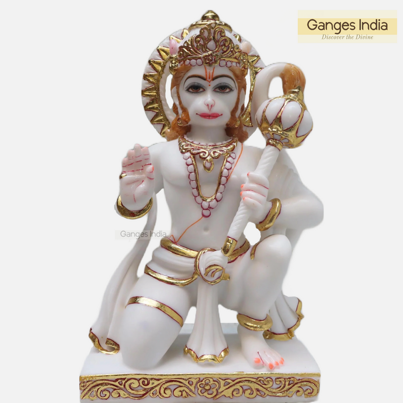 Lord hanuman Blessing pose statue. Ideal for home temple