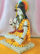 Blessing Shiva Shankar Bholenath Polyresin Statue