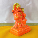 Sindoori Lord Hanuman 5” Resin