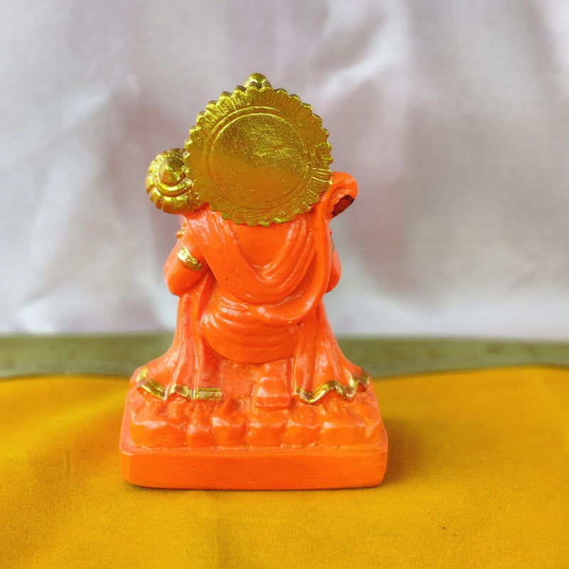 Sindoori Lord Hanuman 5” Resin