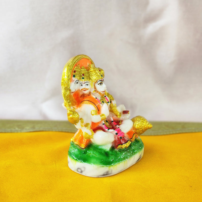 Panchmukhi Hanuman Ji Miniature Resin