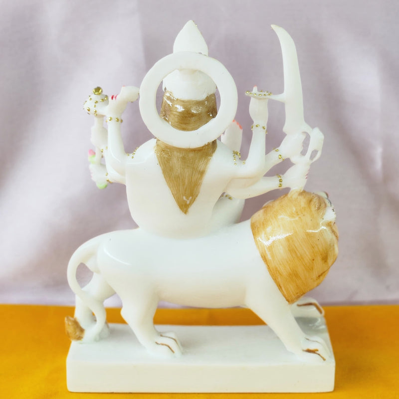 Sherawali Mata Durga ji 9” - Polymarble