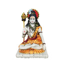 Blessing Shiva Shankar Bholenath Polyresin Statue