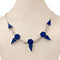 Blue Fire - Lapis Sterling Necklace