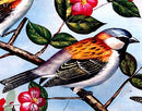 Lovely Birds - Indian Art Silk Painting