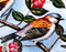 Lovely Birds - Indian Art Silk Painting