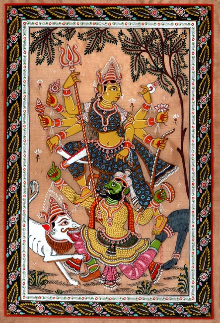 Goddess Kali as Mahishasurmardini