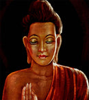 Imparting His Blessing - Buddha Painting