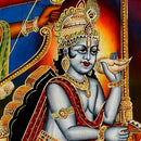 Krishna Arjuna at Kurukshetra