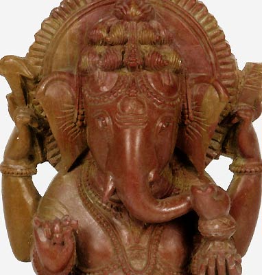 Mangal Murti Ganesha - Stone Sculpture