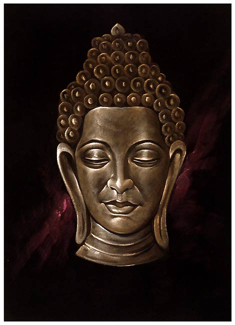 Siddhartha Gautama - Velvet Painting