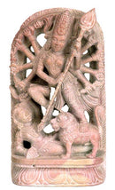 The End of Demon Mahishasura - Stone Statue