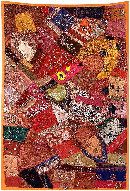 Wonderful City - Patchwork Tapestry