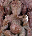 Dancing Ganesh in Abhaya Mudra