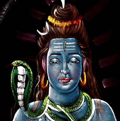 Namah Shivaya - Velvet Painting