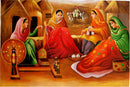 Oil Painting "Women of Punjab"