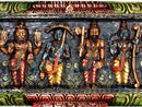 Incarnations of Lord Vishnu - Wood Panel