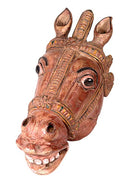 Ancient Horse - Wood Statue