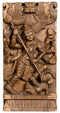 God Protects His Devotees - Wooden Shiva Sculpture