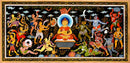 Strength of Meditation-Patachitra Wall Painting