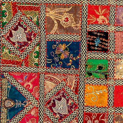 'Vibrant India' - Salma Work Wall Hanging