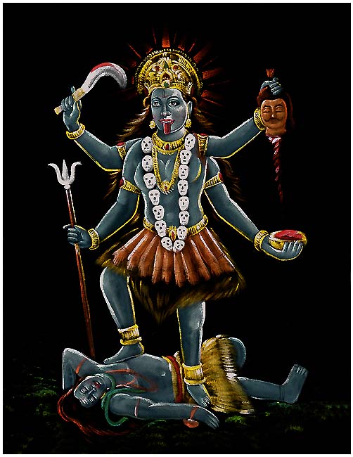 The Ferocious Devi Goddess