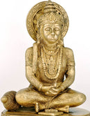 Devotee Hanuman - Brass Sculpture