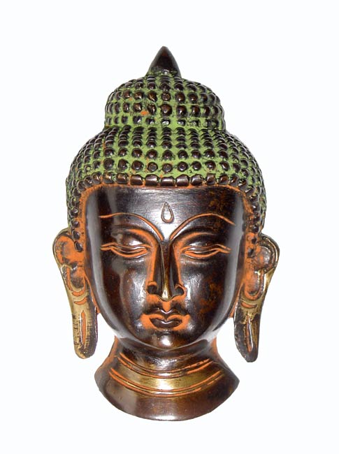 Buddha Mask-Brass Craft