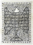 Fish Of Mithila - Folk Painting