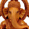 Ganesha Seated on Throne - Resin Statuete