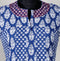 Long Blue Printed Kurti