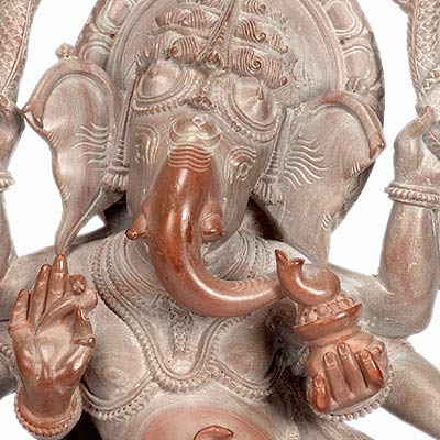 God of Good Luck 'Ganesha' Stone Statue