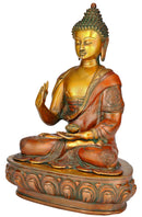 Abhaya Buddha - Brass Sculpture