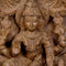 Lord Vishnu Seated on 'Garuda' His Carrier - Wood Statuette