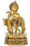 Fluting Krishna - Brass Sculpture