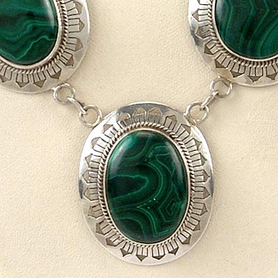 'Regency' Malachite Necklace