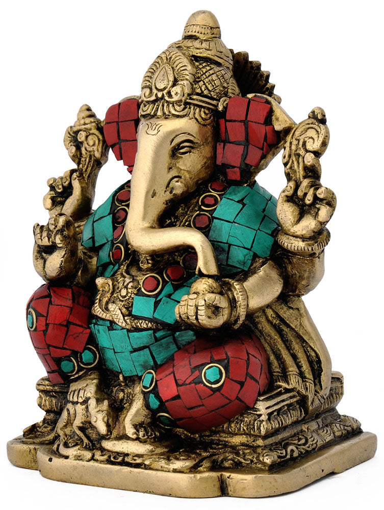 Decorated Ganesha Figure