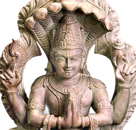 Master of Yoga Patanjali - Stone Carving