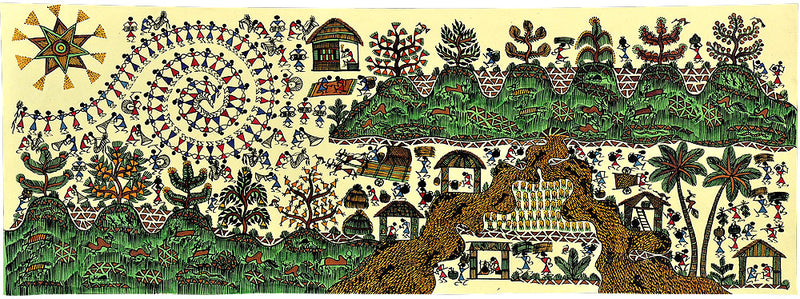 'Tribals' Art Painting of Warli