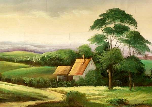 Handmade Painting - Country Side