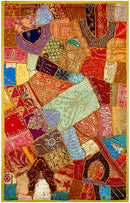 "Indian Splendor" Patchwork Wall Hanging