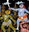 Strength of Meditation-Patachitra Wall Painting