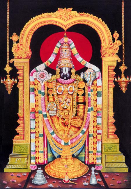 Lord Venkateswara At Tirupati Devasthanam