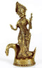 Goddess Saraswati - Tribal Folk Sculpture