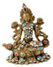 Goddess Tara Ornate Brass Statue