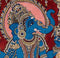 The Elephant Headed God - Kalamkari Painting