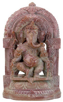 Dancing Ganesh in Abhaya Mudra