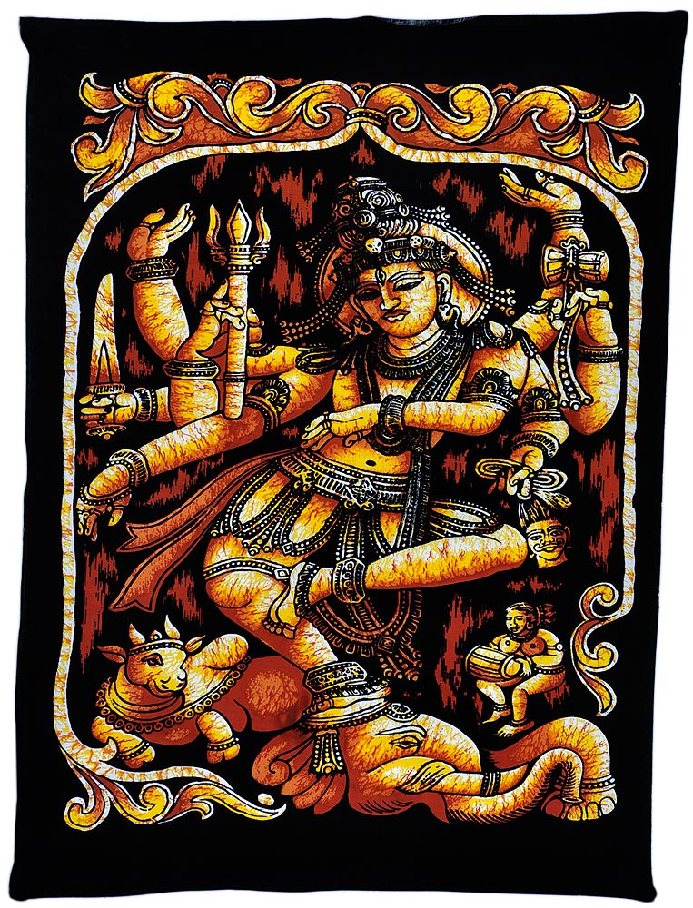 Dancing Shiva Batik Panting