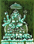 Ganesha on Chariot - II