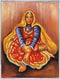 Silk Painting 'Woman of Rajasthan'